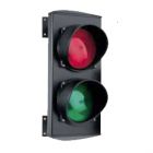 Traffic lights two sections D210 mm, LED, with bracket