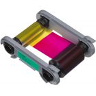 R6F207NAAA Krāsu lente Evolis karšu apdruka ar double-overlay YMCKOO (250 nospiedumi)