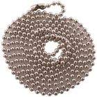 Metal ball chain , 76 cm