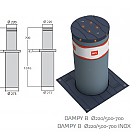 DAMPY B 219/700 Semi-automatic bollard with gas spring