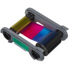 R5H204E100 Half-Panel Color Ribbon Evolis half-YMCKO (400 prints / roll)
